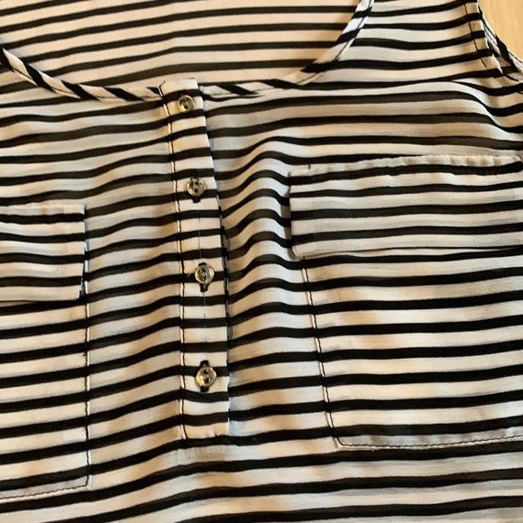 Le Château striped tank top - Size Extra small - Picture 4 of 7